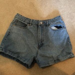 High waisted mom shorts!